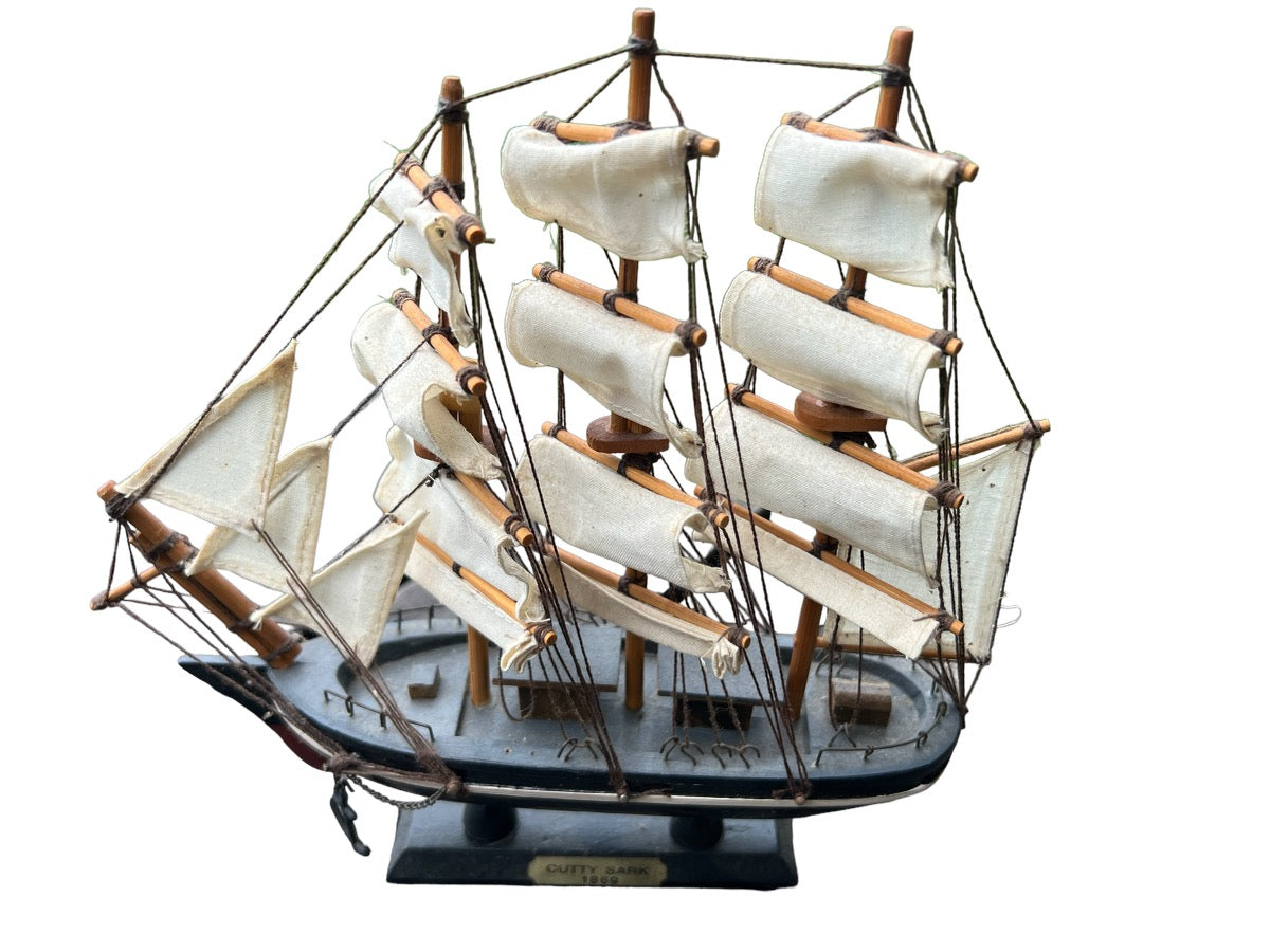 Vintage model ship